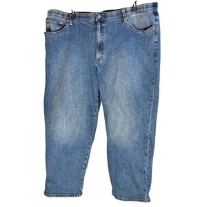 Lee‎ Classic Blue Men's Jeans size 46 x30 measures 48" stretches